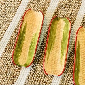 Pfaltzgraff yellow corn cob dish set bowls farmhouse ceramic home cookin…